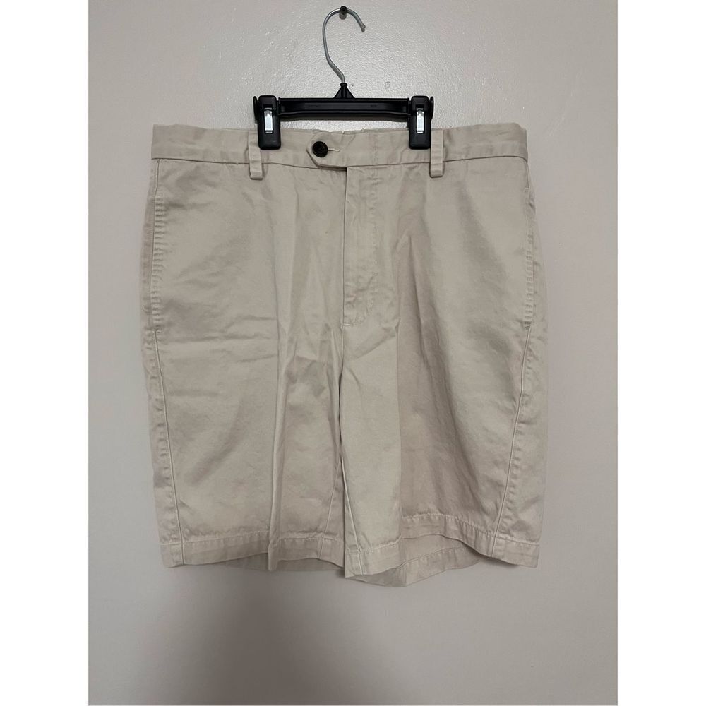 Orvis Mens Putty Chino Shorts sz 32